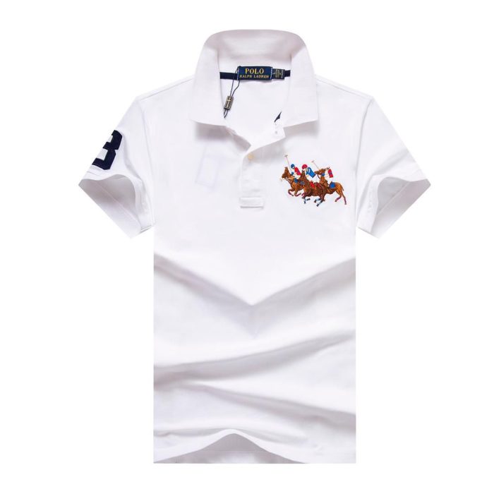 Ralph Lauren Short-Sleeved Polo With A Turnover Collar