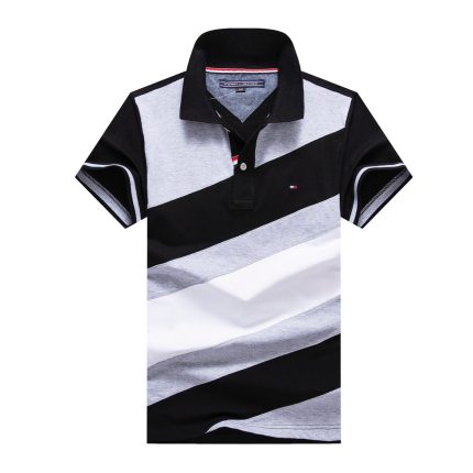 Tommy Short-Sleeved Polo With A Turnover Collar