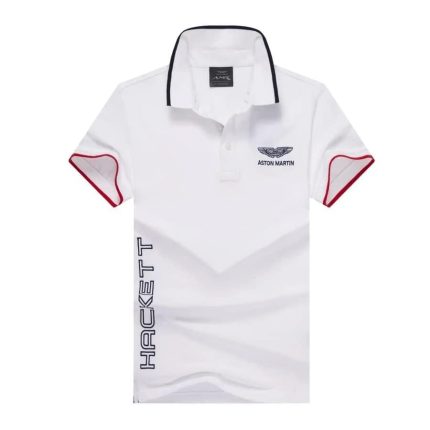 Hackett Aston Martin Racing Men’s Premium Cotton Polo Shirt