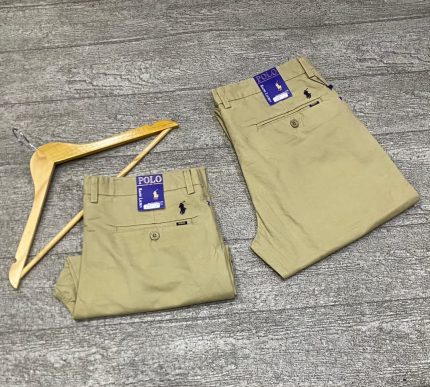 Men’s Khaki PRL Chinos (TROUSERS)