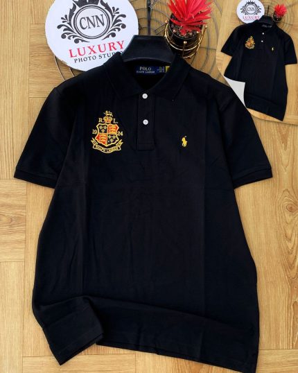 Classic Collar PRL Cotton Polo Shirt