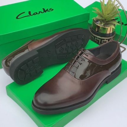 Brown Leather Clark Men’s Shoes