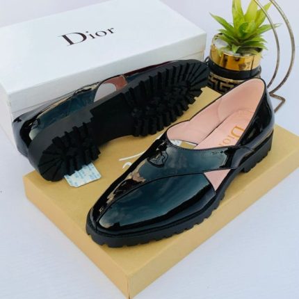 Black Leather Dior Men’s Sandal