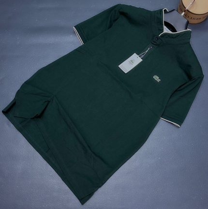 Lacoste Bishop Neck Cotton Polo Shirt