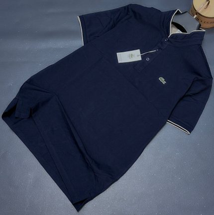 Lacoste Bishop Neck Cotton Polo Shirt