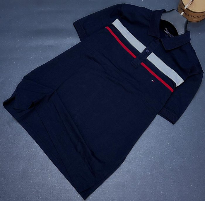 Classic Tommy Short-Sleeved Polo With A Turnover Collar