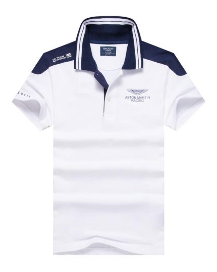 Classic Hackett Aston Martin Racing Men’s Premium Cotton Polo Shirt