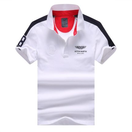 Hackett Aston Martin Racing Men’s Premium Cotton Polo Shirt