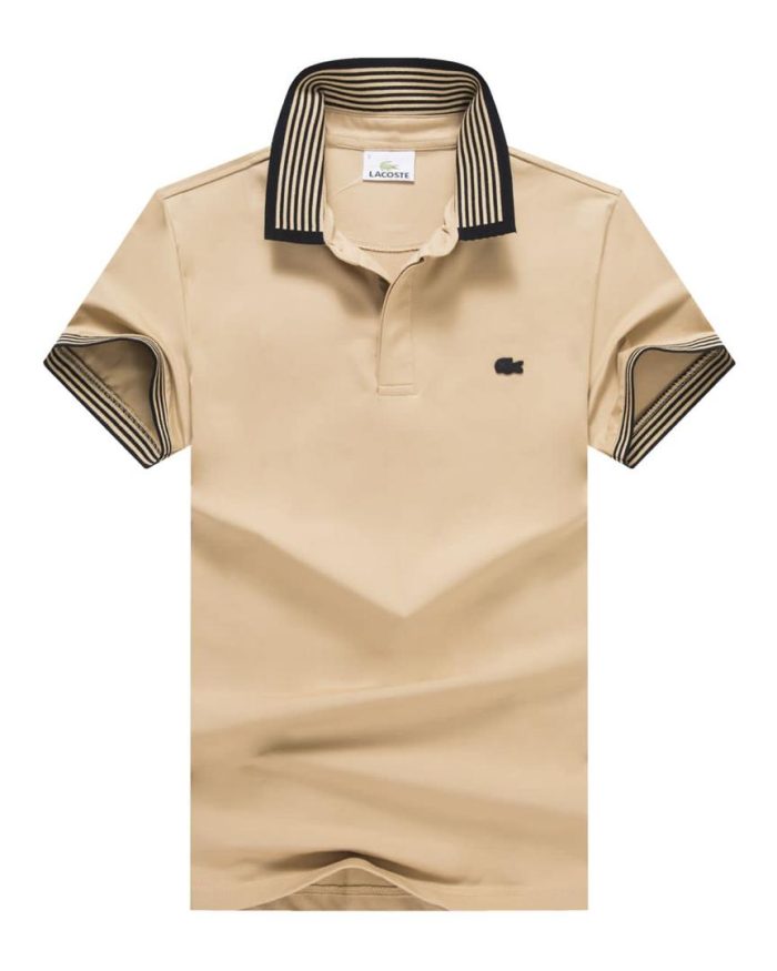 Classic Lacoste Short-Sleeved Turnover Collar Cotton polo shirt