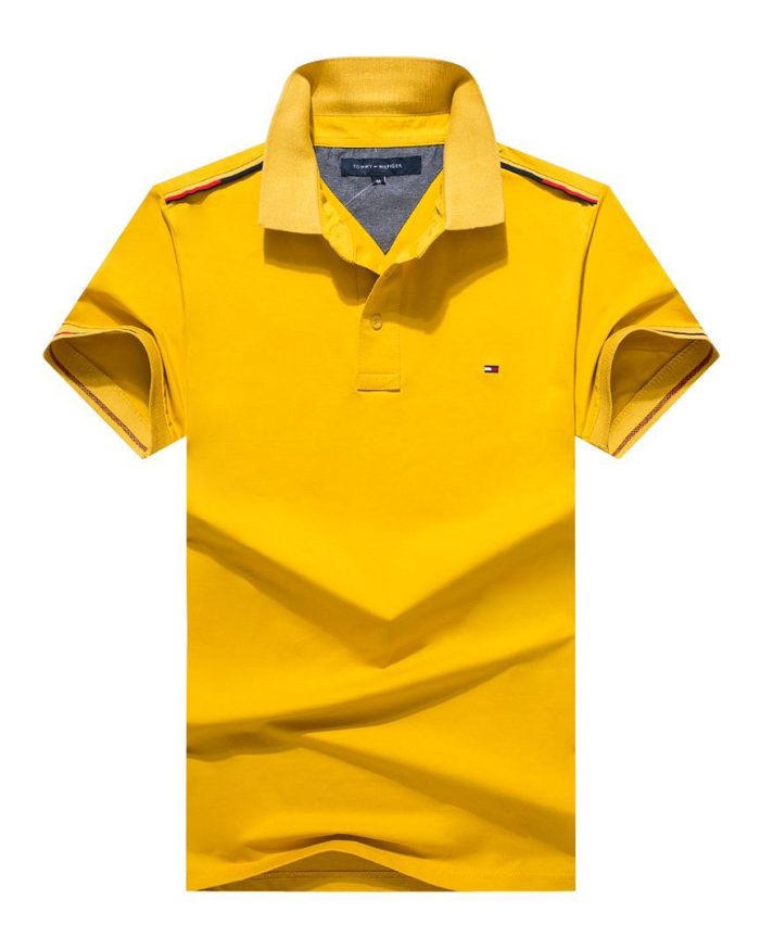 Classic Tommy Short-Sleeved Polo With A Turnover Collar