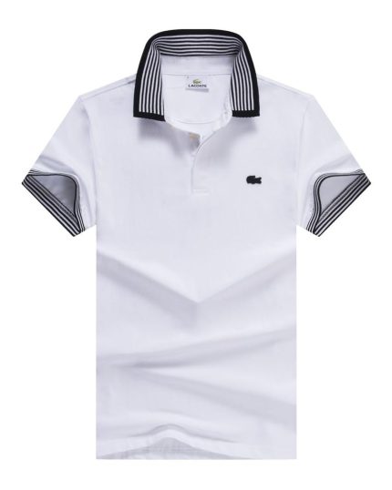 Classic Lacoste Short-Sleeved Turnover Collar Cotton polo shirt