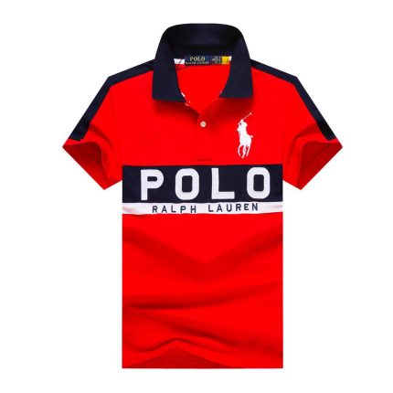 Classic Ralph Lauren Short-Sleeved Turnover Collar Cotton polo shirt