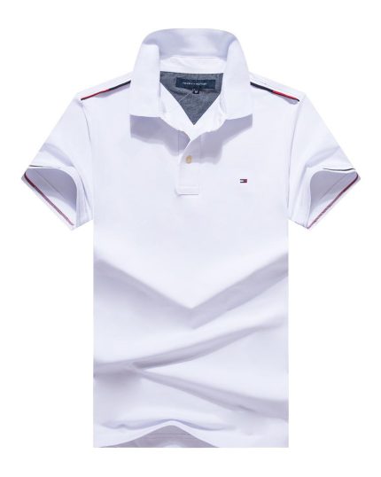 Classic Tommy Short-Sleeved Polo With A Turnover Collar