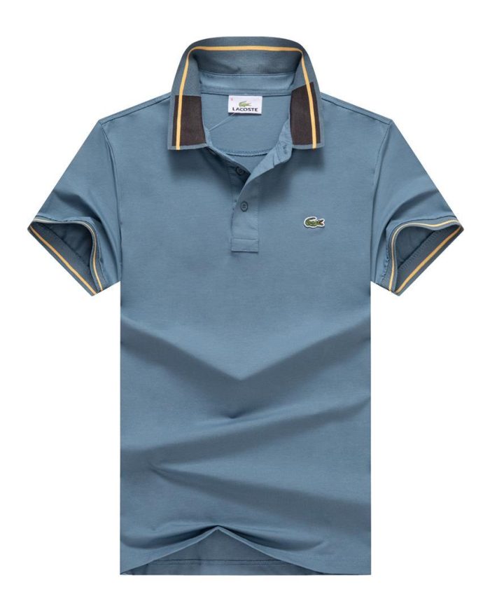 Classic Lacoste Short-Sleeved Turnover Collar Cotton polo shirt