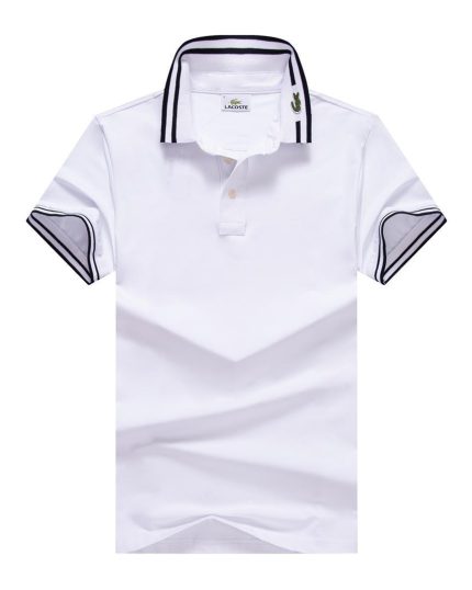 Classic Lacoste Short-Sleeved Turnover Collar Cotton polo shirt