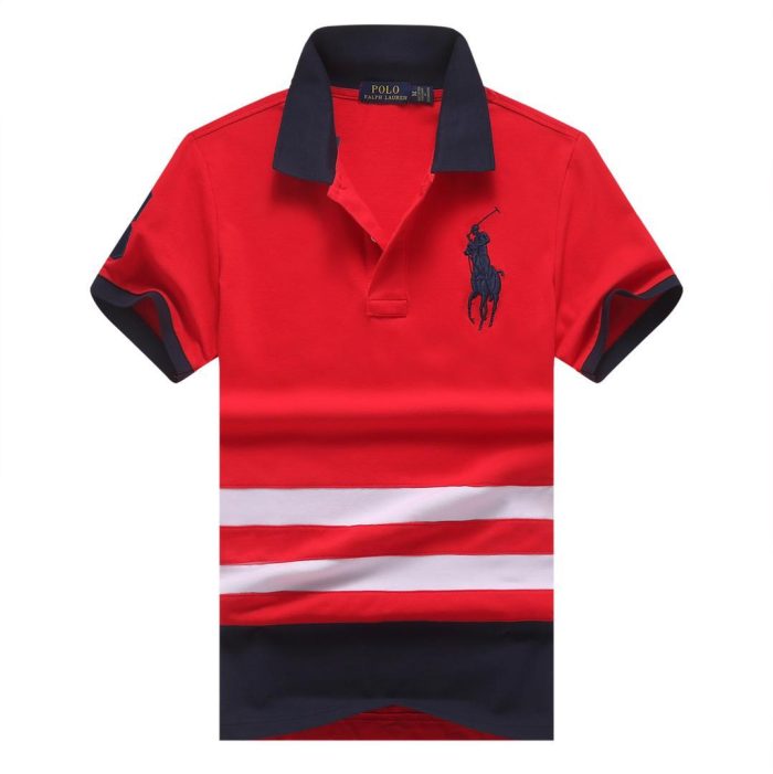 A Classic PRL Short-Sleeved Turnover Collar Cotton polo shirt