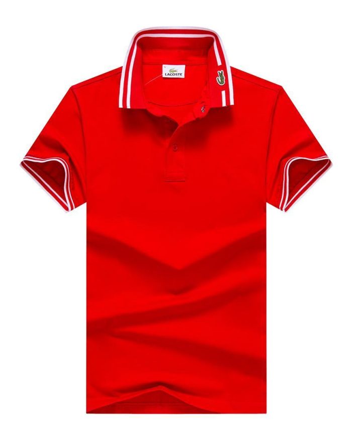 Classic Lacoste Short-Sleeved Turnover Collar Cotton polo shirt