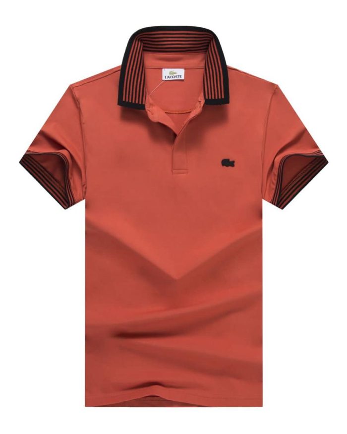 Classic Lacoste Short-Sleeved Turnover Collar Cotton polo shirt