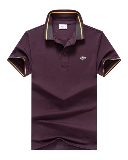 Classic Lacoste Short-Sleeved Turnover Collar Cotton polo shirt