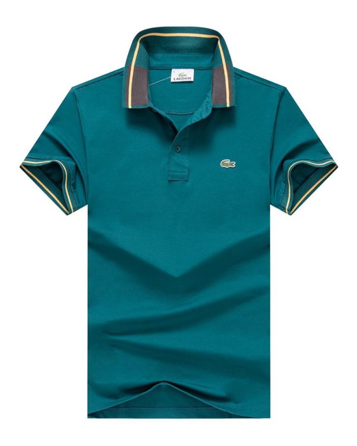 Classic Lacoste Short-Sleeved Turnover Collar Cotton polo shirt