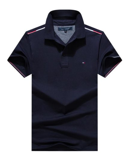 Classic Tommy Short-Sleeved Polo With A Turnover Collar