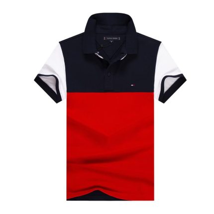 Classic Collar Tommy Cotton Polo Shirt