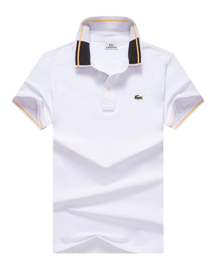 Classic Lacoste Short-Sleeved Turnover Collar Cotton polo shirt