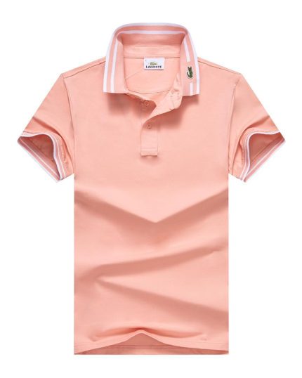 Classic Lacoste Short-Sleeved Turnover Collar Cotton polo shirt