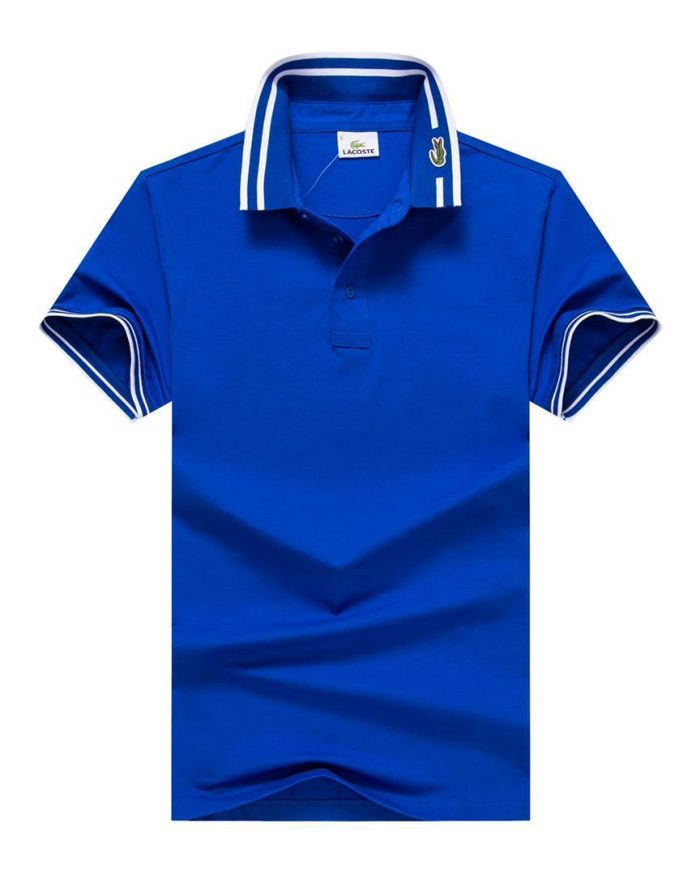 Classic Lacoste Short-Sleeved Turnover Collar Cotton polo shirt