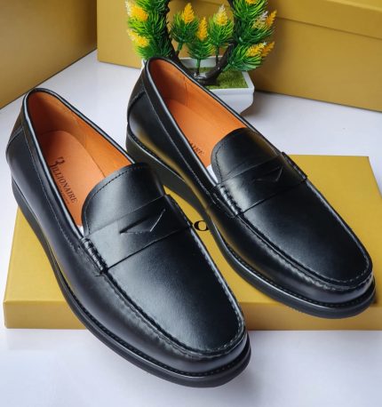 Black Leather Billionaire Men’s Shoes