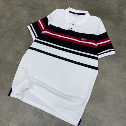 Classic Lacoste Short-Sleeved Turnover Collar Cotton polo shirt