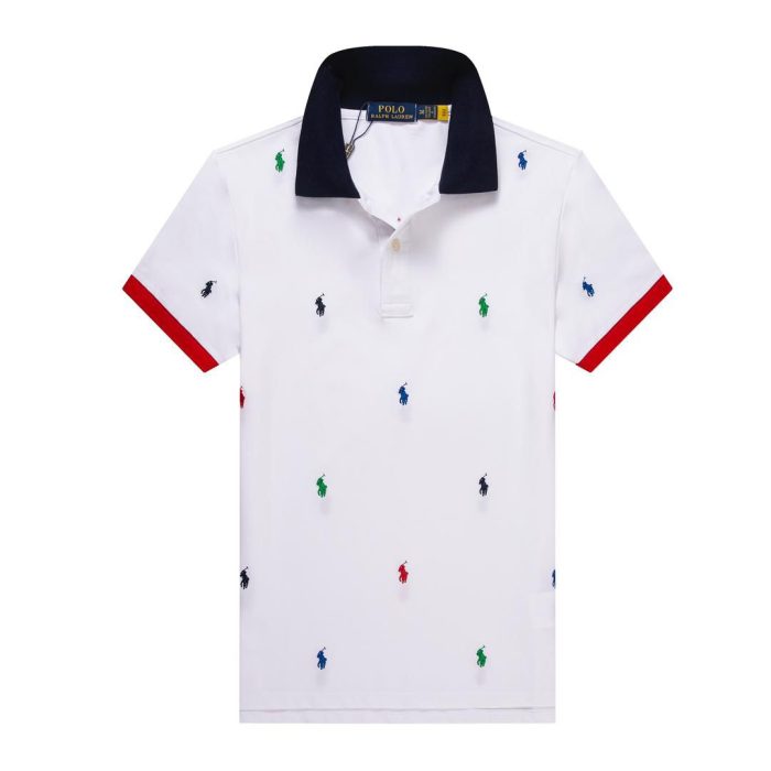 Classic Collar PRL Cotton Polo Shirt