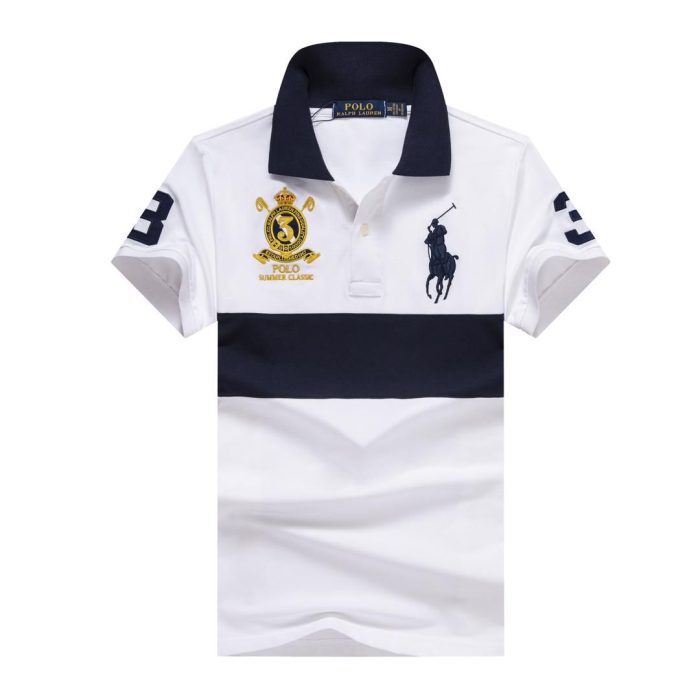 Classic Collar PRL Cotton Polo Shirt