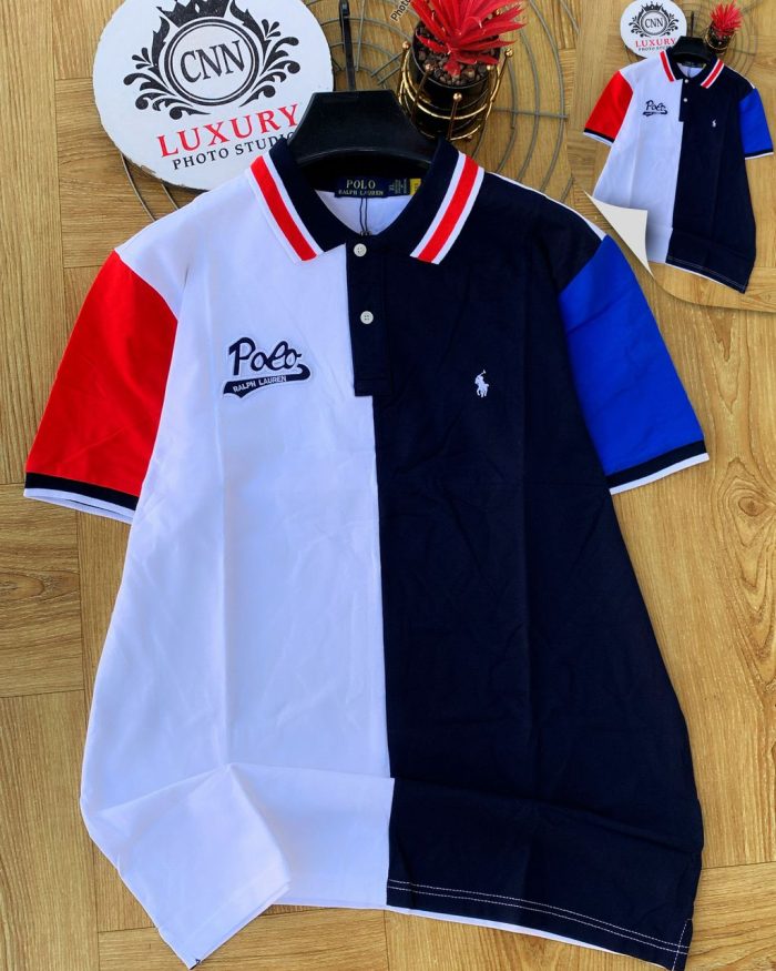 Classic Collar PRL Cotton Polo Shirt
