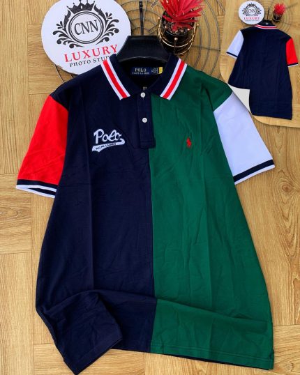 Classic Collar PRL Cotton Polo Shirt
