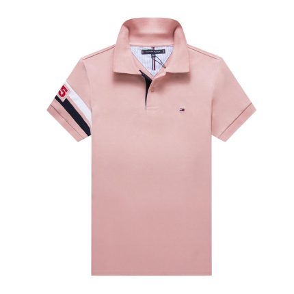 Classic Collar THF Cotton Polo Shirt