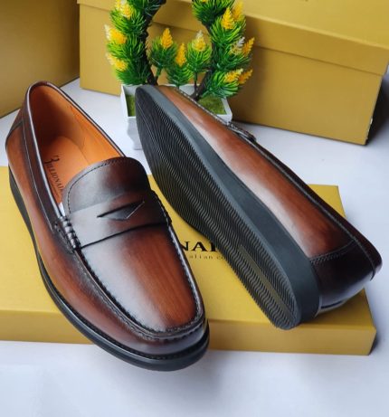 Brown Leather Billionaire Men’s Shoes