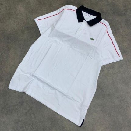 Classic Lacoste Short-Sleeved Turnover Collar Cotton polo shirt