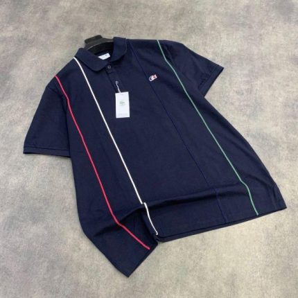 Classic Lacoste Short-Sleeved Turnover Collar Cotton polo shirt