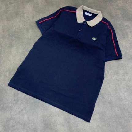 Classic Lacoste Short-Sleeved Turnover Collar Cotton polo shirt