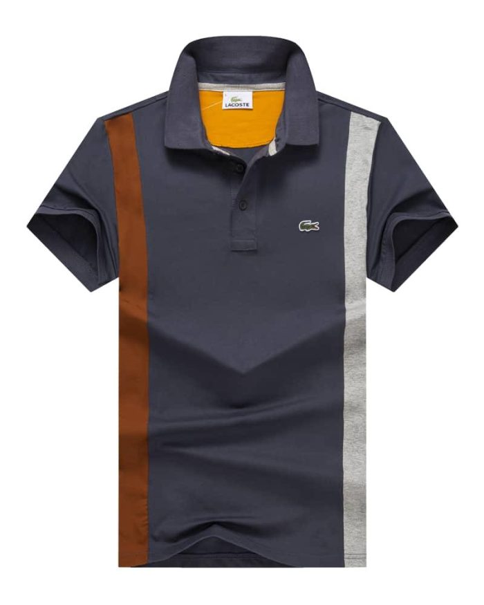 Classic Lacoste Short-Sleeved Turnover Collar Cotton polo shirt