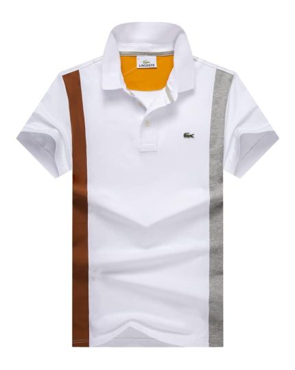 Classic Lacoste Short-Sleeved Turnover Collar Cotton polo shirt