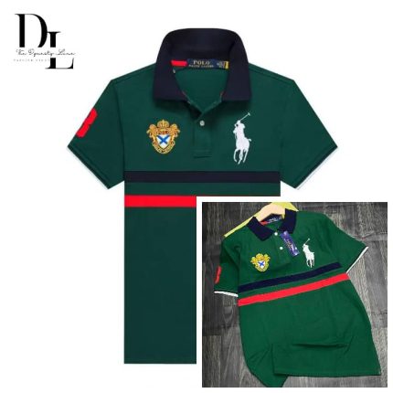 Classic Collar PRL Cotton Polo Shirt