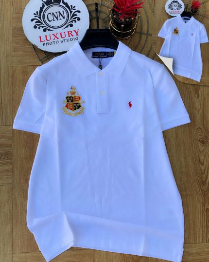Classic Collar PRL Cotton Polo Shirt