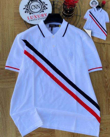 Classic Collar PRL Cotton Polo Shirt
