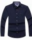 Classic Custom-Fit Tommy Men’s Logo-Embroidered long Sleeve Oxford Shirt
