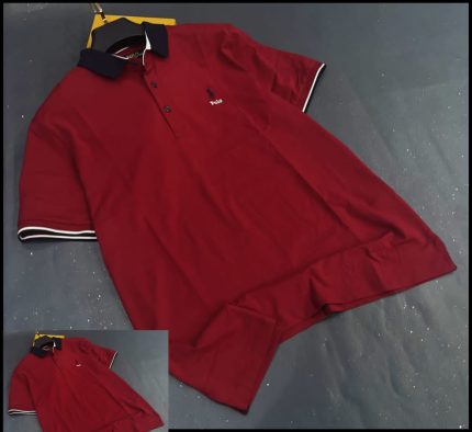 Classic Collar PRL Short-Sleeved Turnover Cotton polo shirt