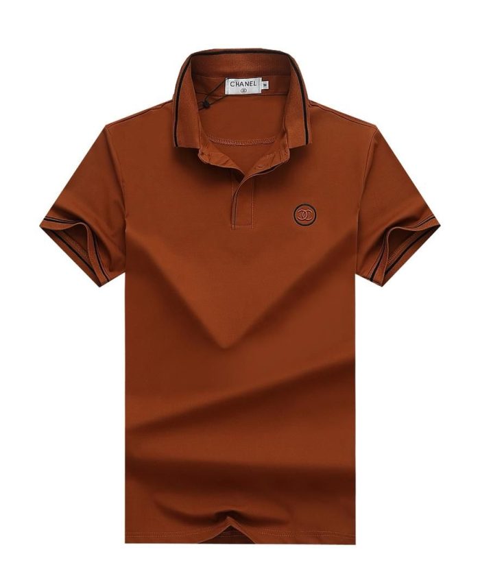 Classic Channels Short-Sleeved Turnover Collar Cotton polo shirt (3XL-6XL)