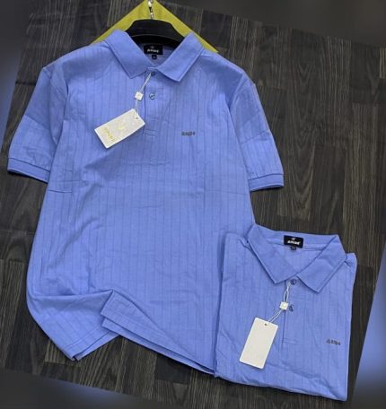 Classic Collar MND Cotton Polo Shirt