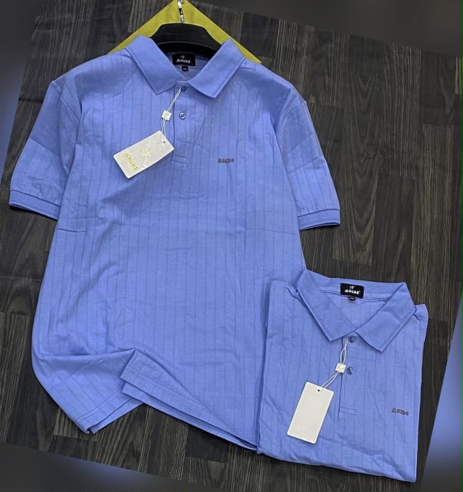 599b5afa-7c3f-4786-92cb-46da302fbae8 Classic Collar MND Cotton Polo Shirt